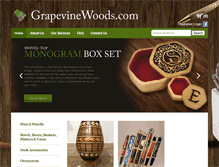 Tablet Screenshot of grapevinewoods.com